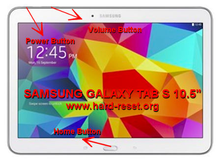 how to hard reset samsung tab s