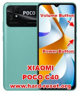 How To Easily Master Format XIAOMI POCO C40 With Safety Hard Reset