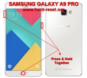 samsung a9 pro hard reset