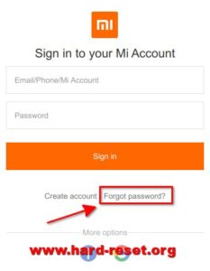 How to Easily Reset XIAOMI MI ACCOUNT Password Recovery (Forgot / Lost ...