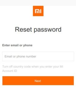 How to Easily Reset XIAOMI MI ACCOUNT Password Recovery (Forgot / Lost ...