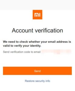 How to Easily Reset XIAOMI MI ACCOUNT Password Recovery (Forgot / Lost ...