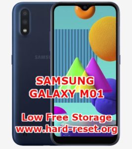 samsung m01 ram and storage