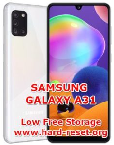 samsung a31 issues