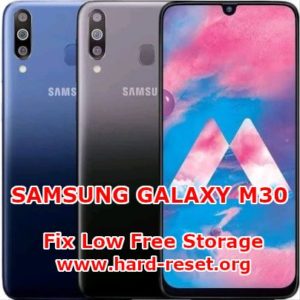 samsung galaxy m30 storage