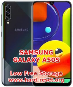 samsung a50s internal storage