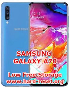 samsung galaxy a70 storage