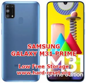 samsung m31 storage