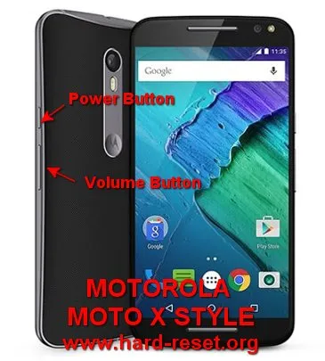 hard reset motorola moto x style / moto x pure