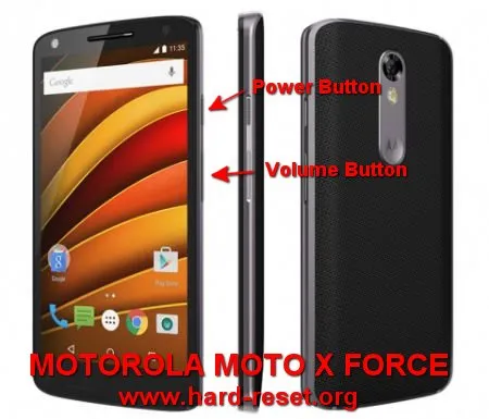 hard reset motorola moto x force / droid turbo 2
