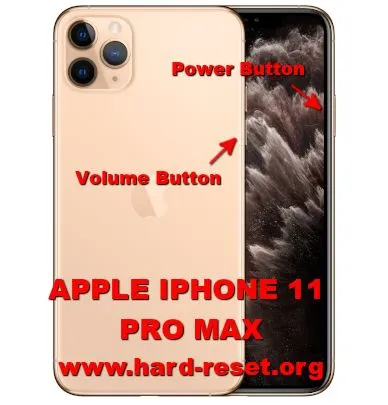 hard reset iphone 11 pro max