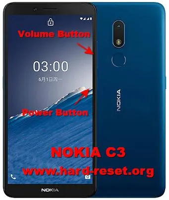 hard reset nokia c3