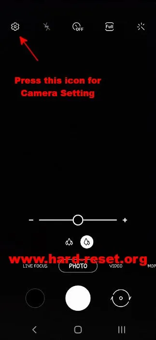 hard reset samsung camera fix & recovery