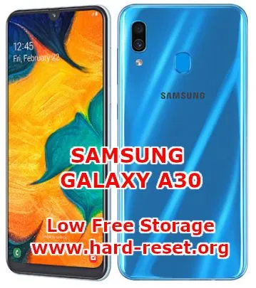 solution to fix low free storage insufficient on samsung galaxy a30